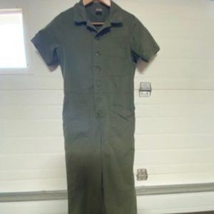 Olive Green Fashion Jumpsuit